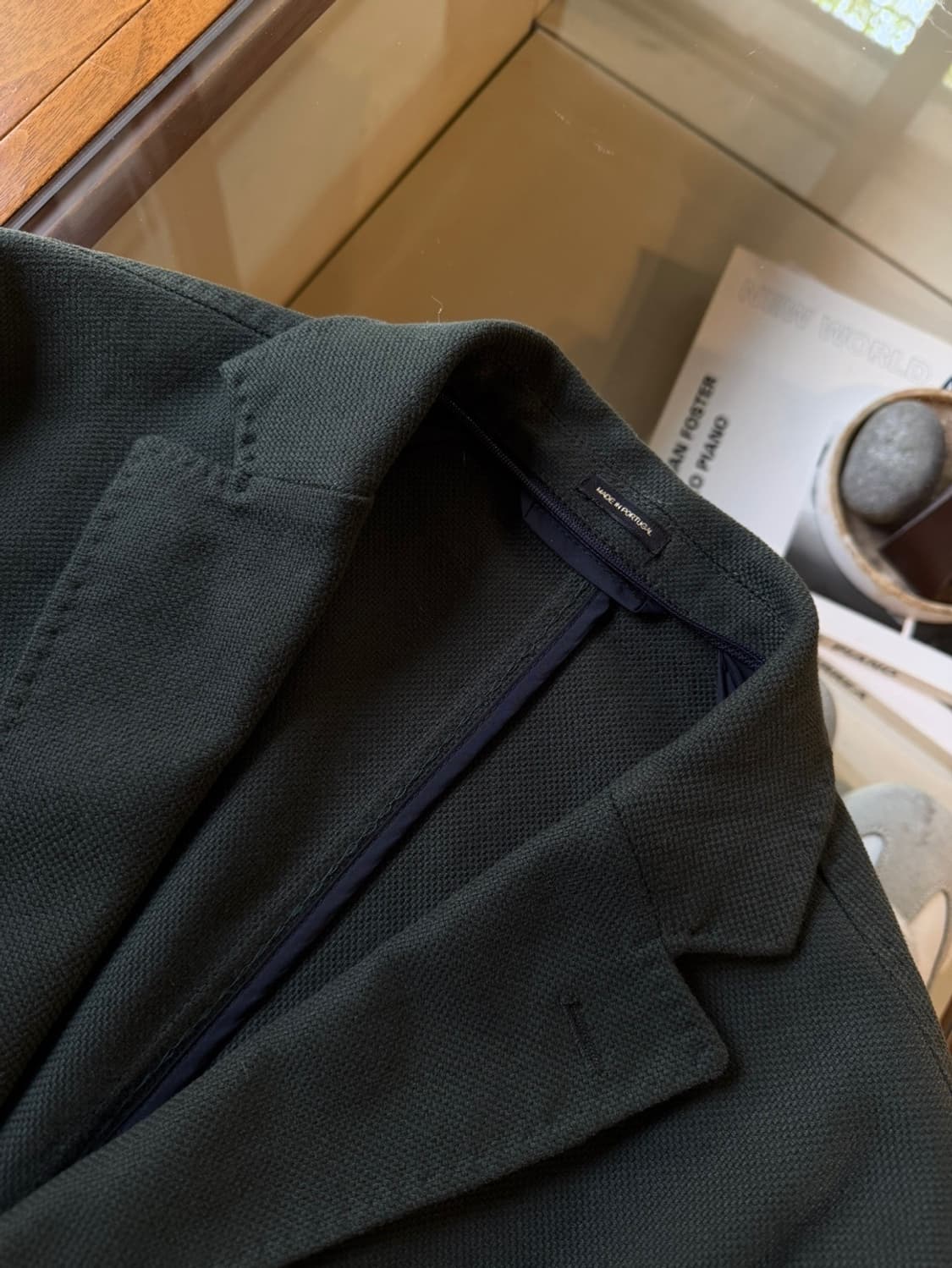 마시모두티 pk 패브릭 테일러드 자켓 100 상품이미지7