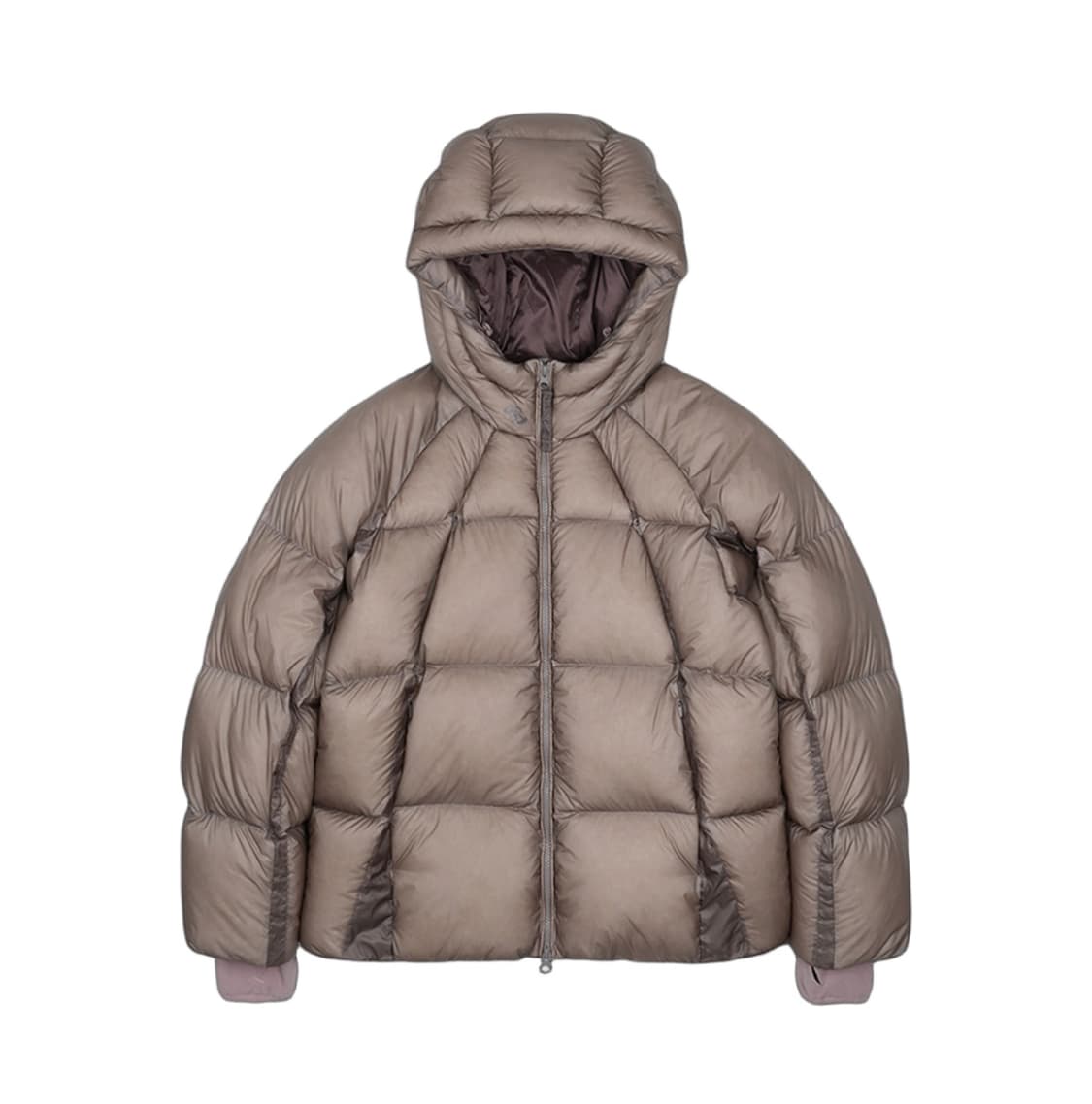 3 4 산산기어 셰이드 푸퍼 자켓 패딩 애쉬드 미개봉 새상품 상품이미지1