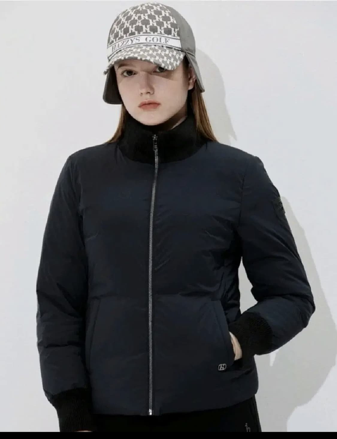 헤지스골프 여성 구스다운 경량패딩 95 상품이미지1