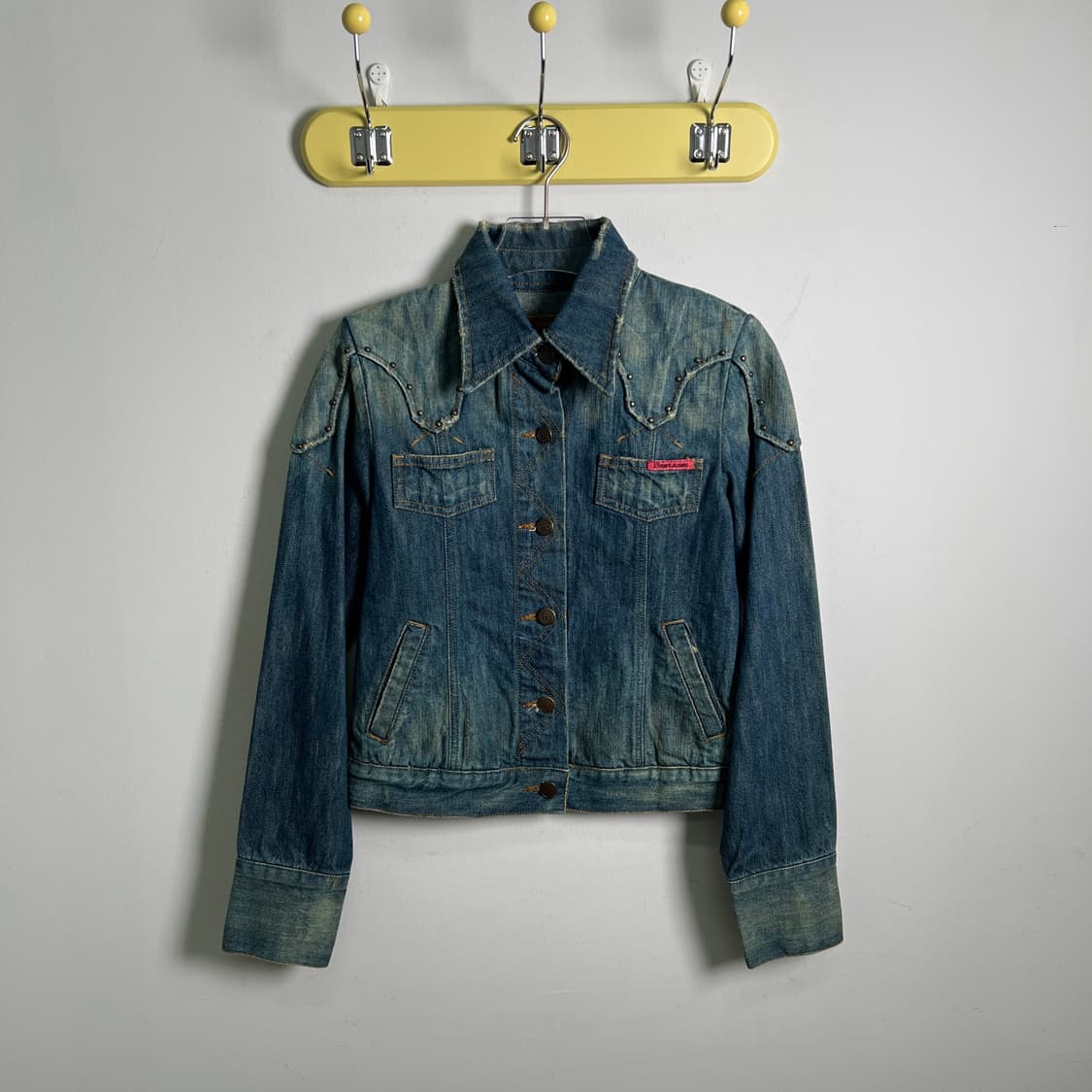 Pearl Jeans 스터드 데님 자켓 M 상품이미지1