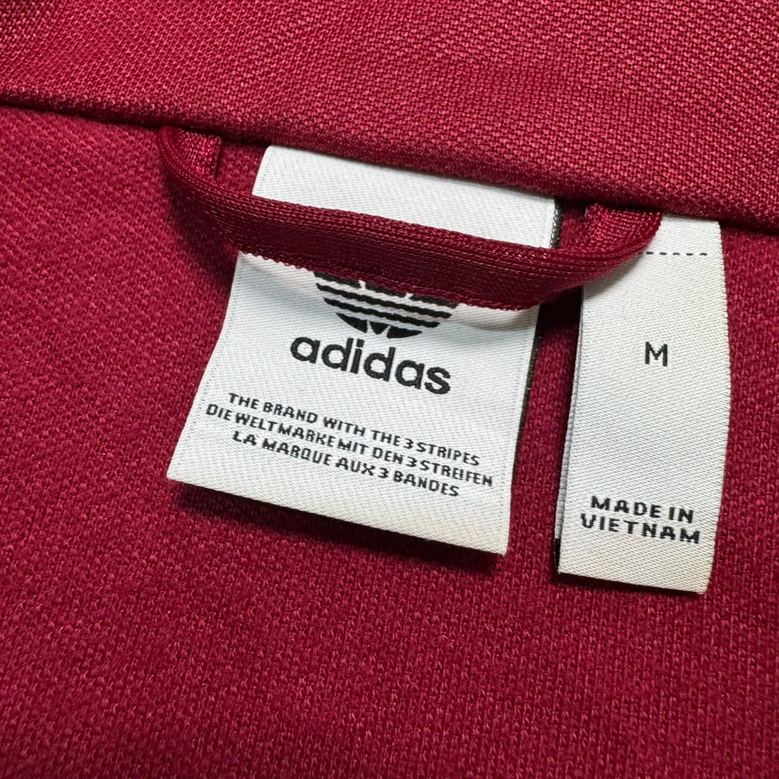 Name : 아디다스 베켄바우어 버건디컬러 투웨이 져지 :)  상품이미지4