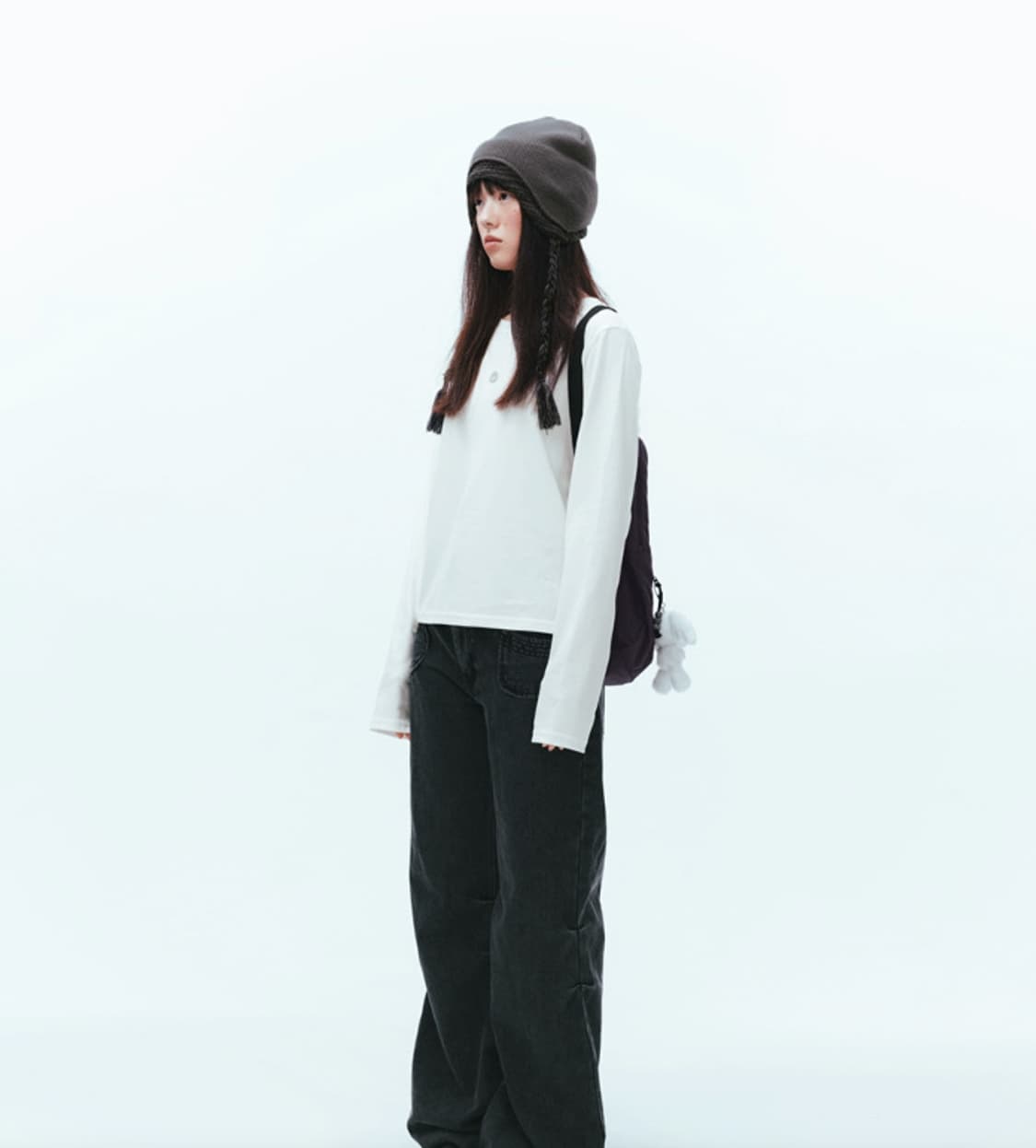 Coyseio 코이세이오 더블 트루퍼 비니 코코아 상품이미지3