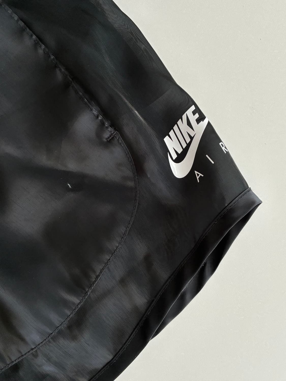 XL) 나이키 에어 시스루 반바지 쇼츠 블랙 상품이미지4