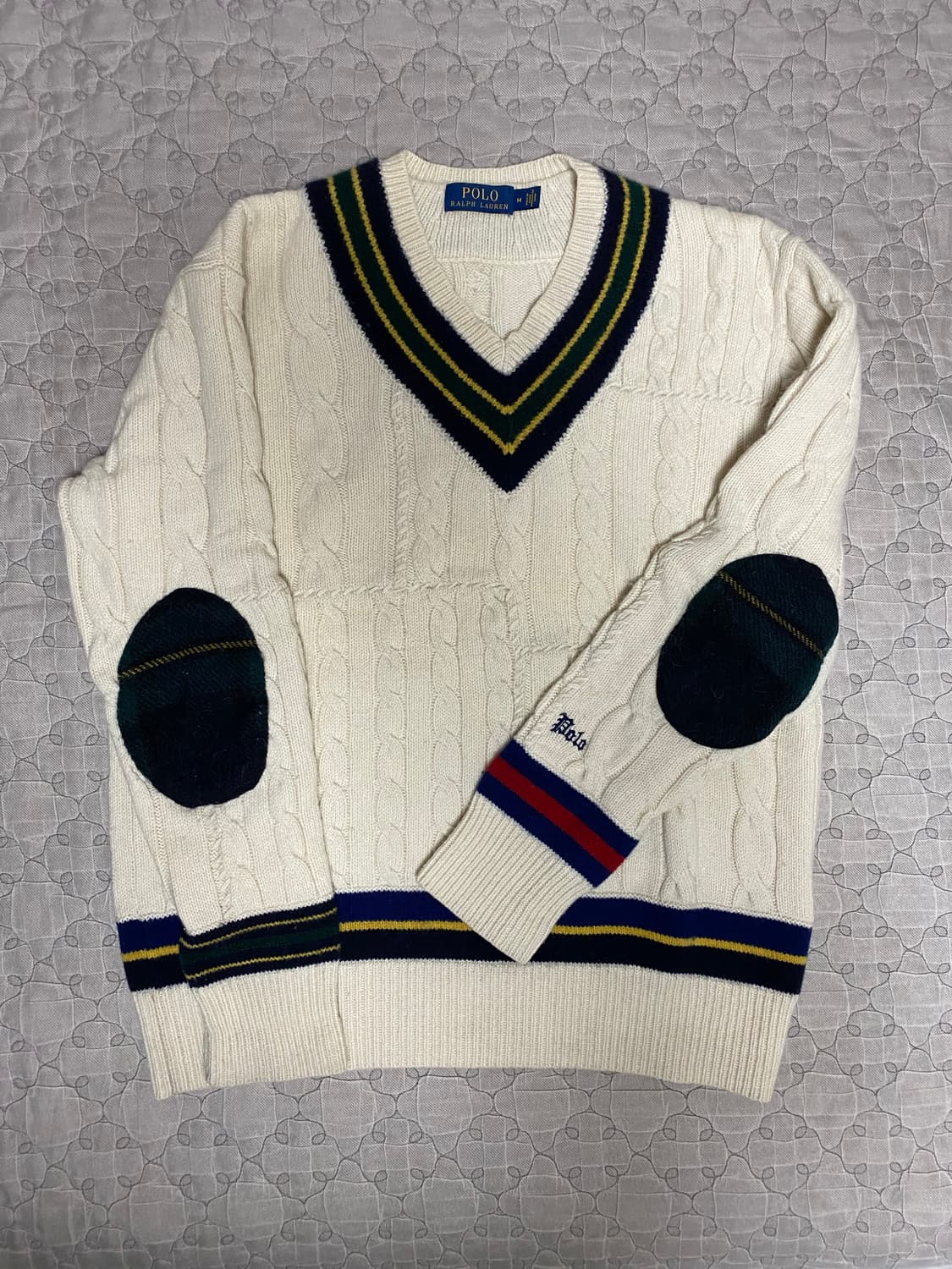 폴로 랄프로렌 17fw 크리켓 니트 M 사이즈 상품이미지1