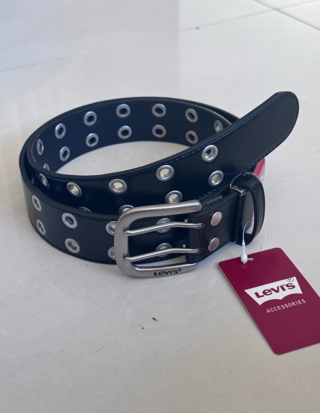 더블 아일릿 벨트 double eyelt belt 상품이미지4