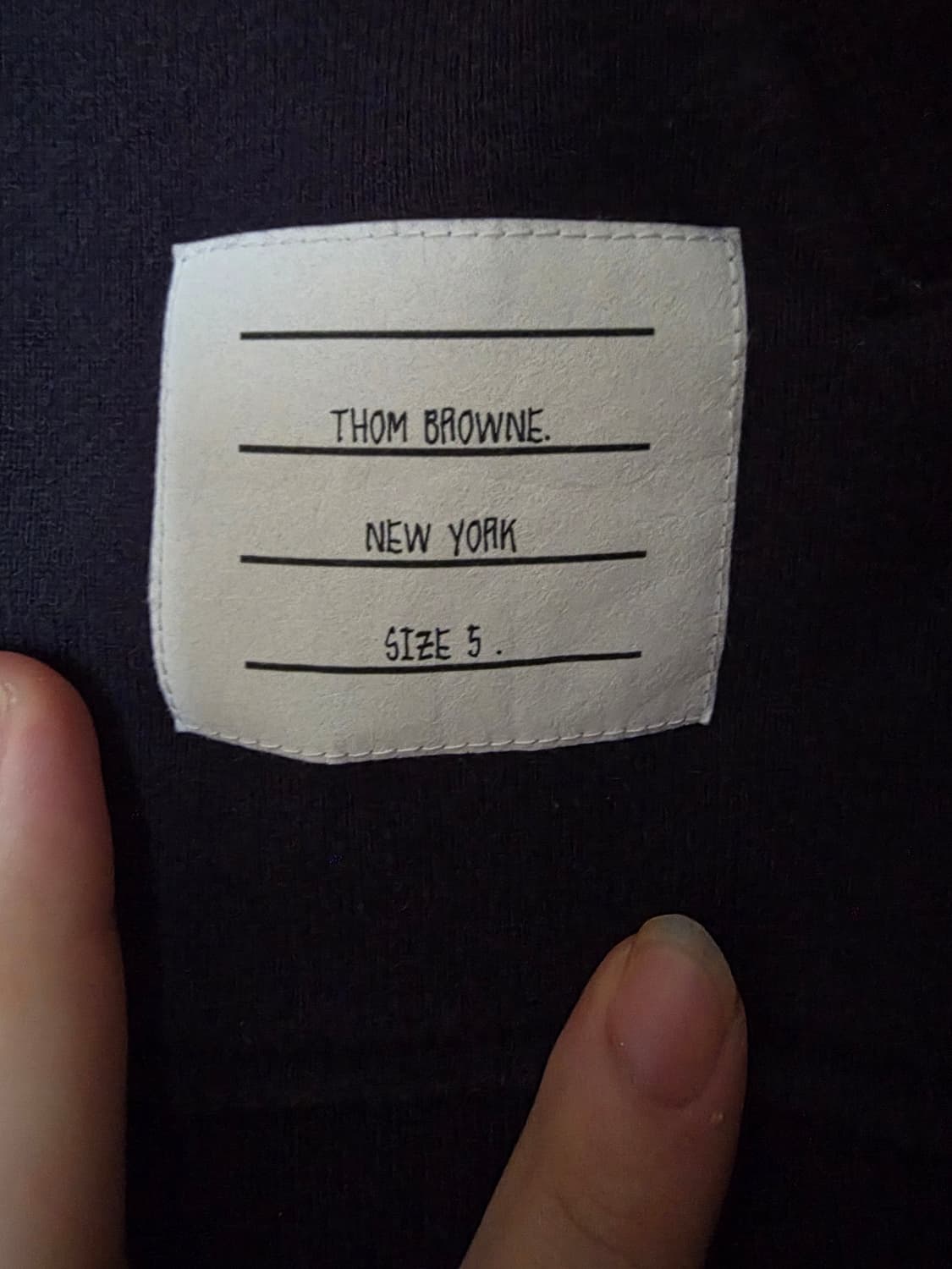 [5사이즈] 톰브라운 사선완장 금장 후드 집업 상품이미지4