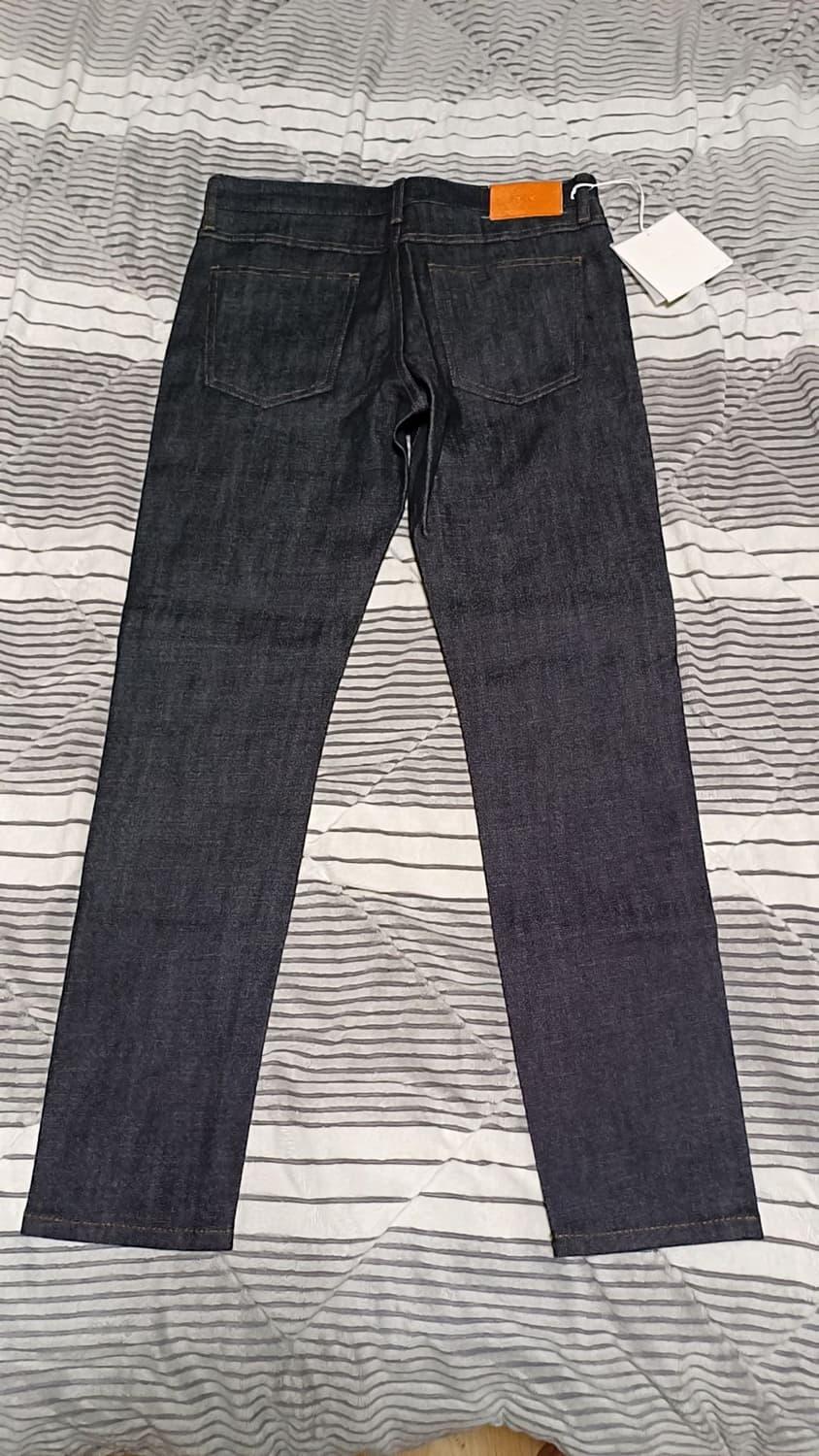 플랙 미사용 슬림청바지 30인치 기장98 상품이미지5