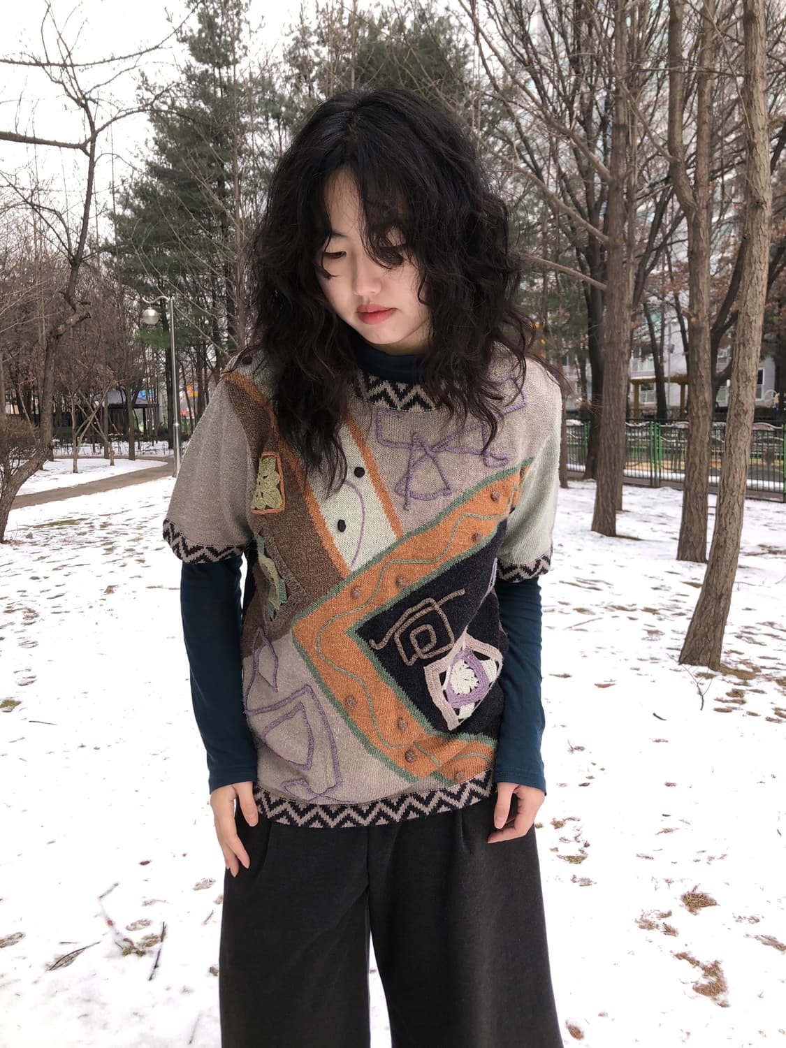 scribble knit 상품이미지5