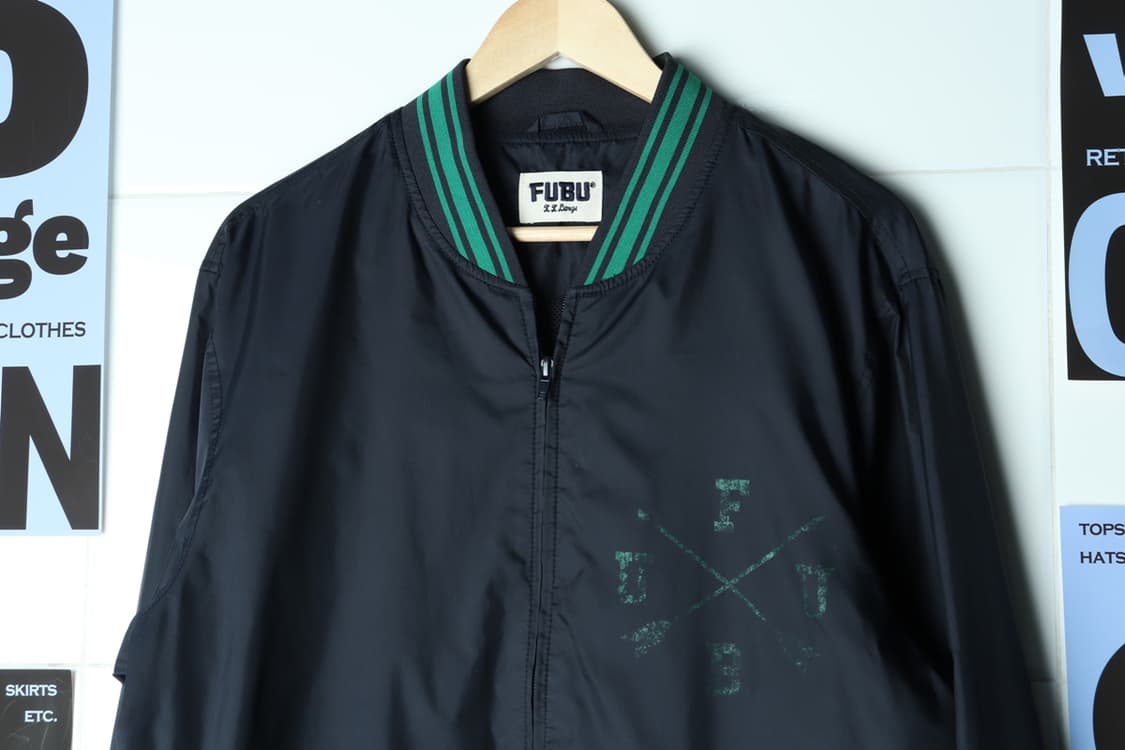 (2XL) 후부 집업 바람막이 점퍼자켓 90s 년대 바시티-H31270 상품이미지3