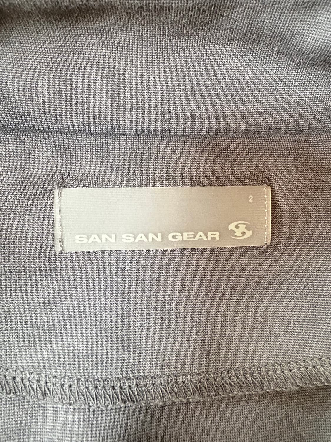 산산기어 트랙자켓 블루 차콜 색상 팝니다. 상품이미지7