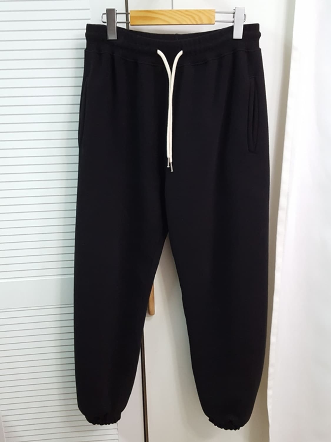 제로 조거 팬츠 블랙 L 상품이미지1