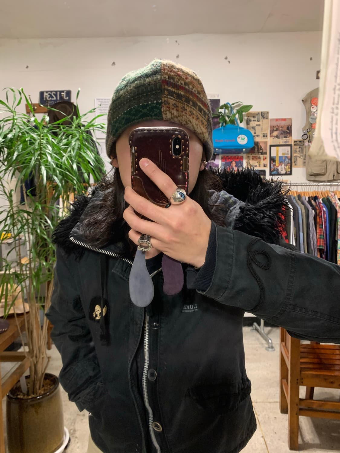 Luker by neiborhood 해골 패치 파카 상품이미지4