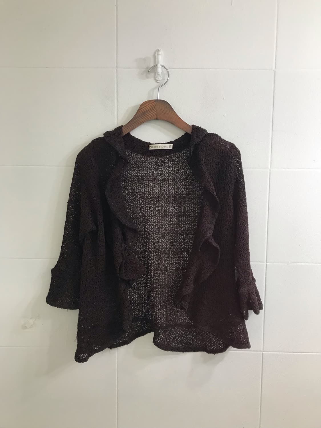 라코스테 핑크 브라운 도트 하구미 모리걸 코디세트 상품이미지5