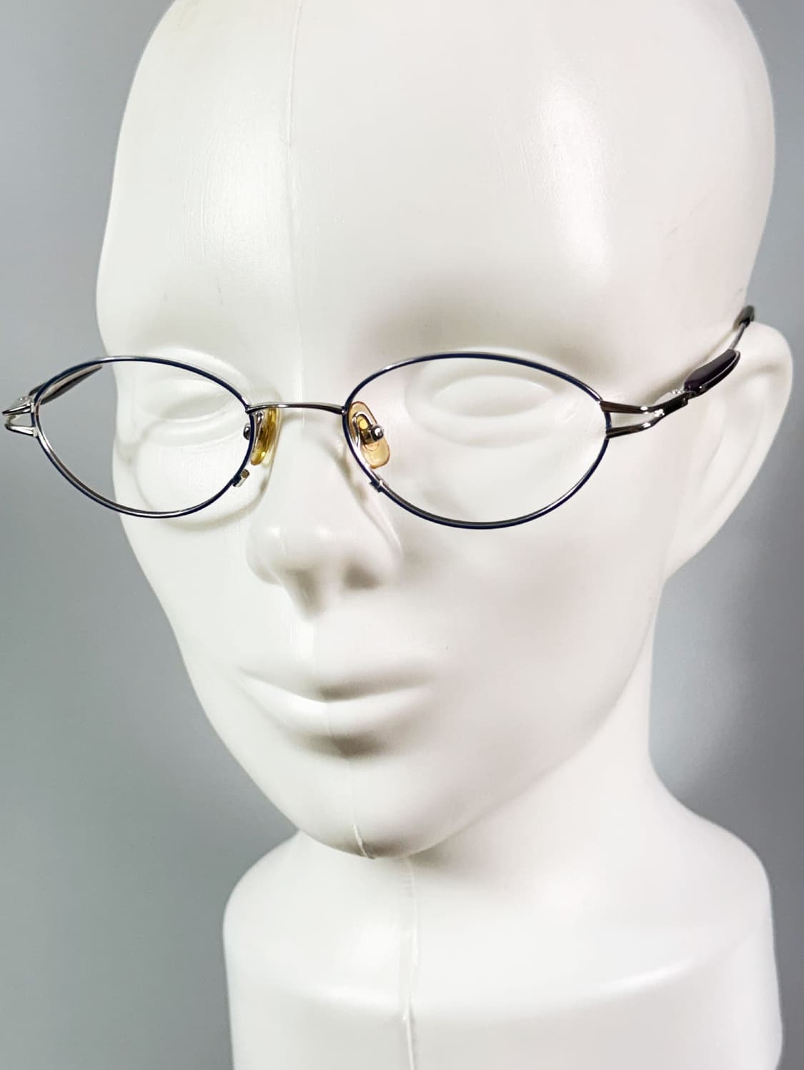 DEEPLE 실버 슬림 오벌 프레임 빈티지 안경 상품이미지8