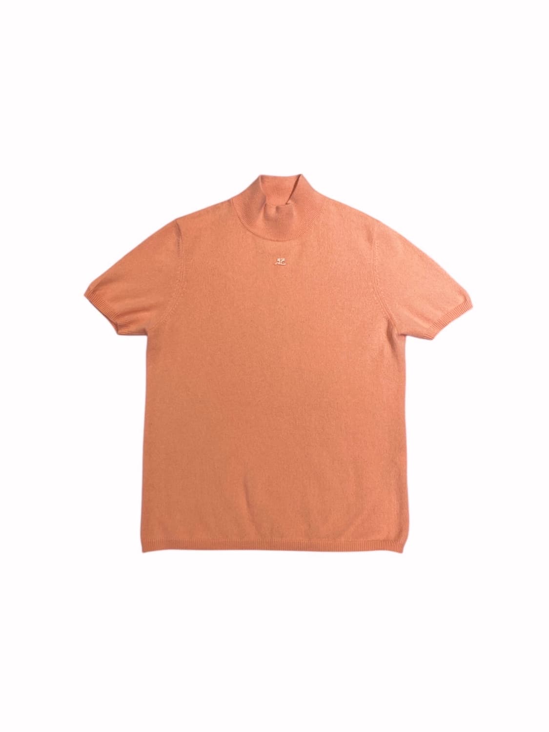 꾸레쥬 캐시미어 반목폴라 니트 상품이미지1