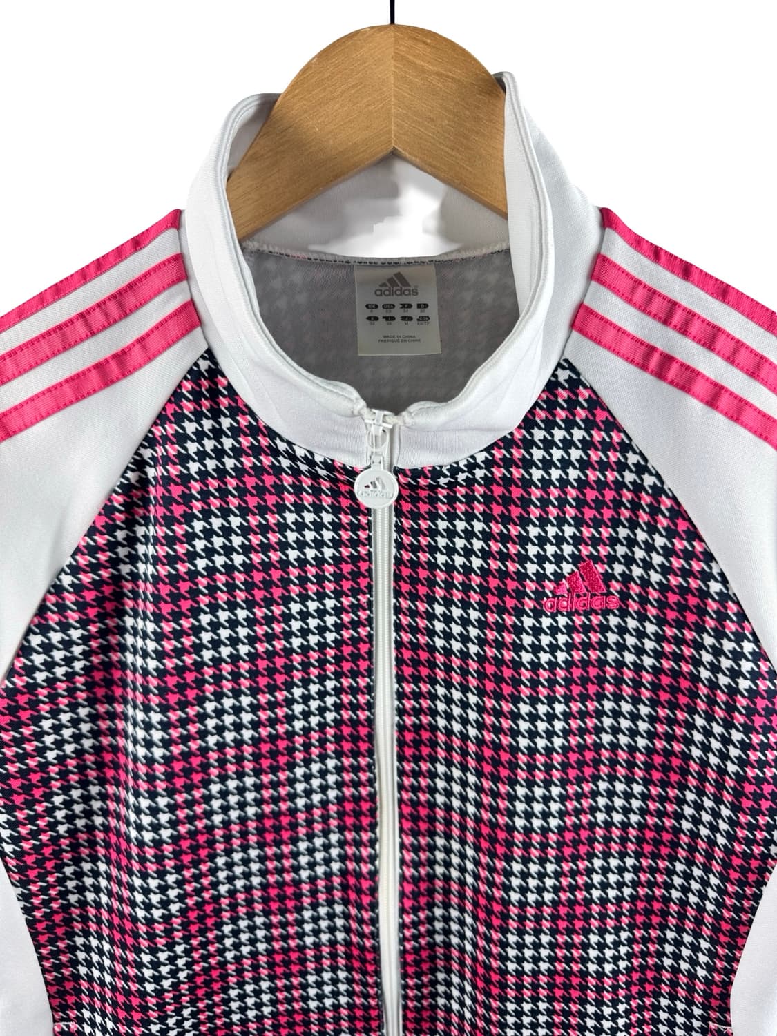 아디다스 핑크 체크 나그랑 트랙탑져지2434 상품이미지2