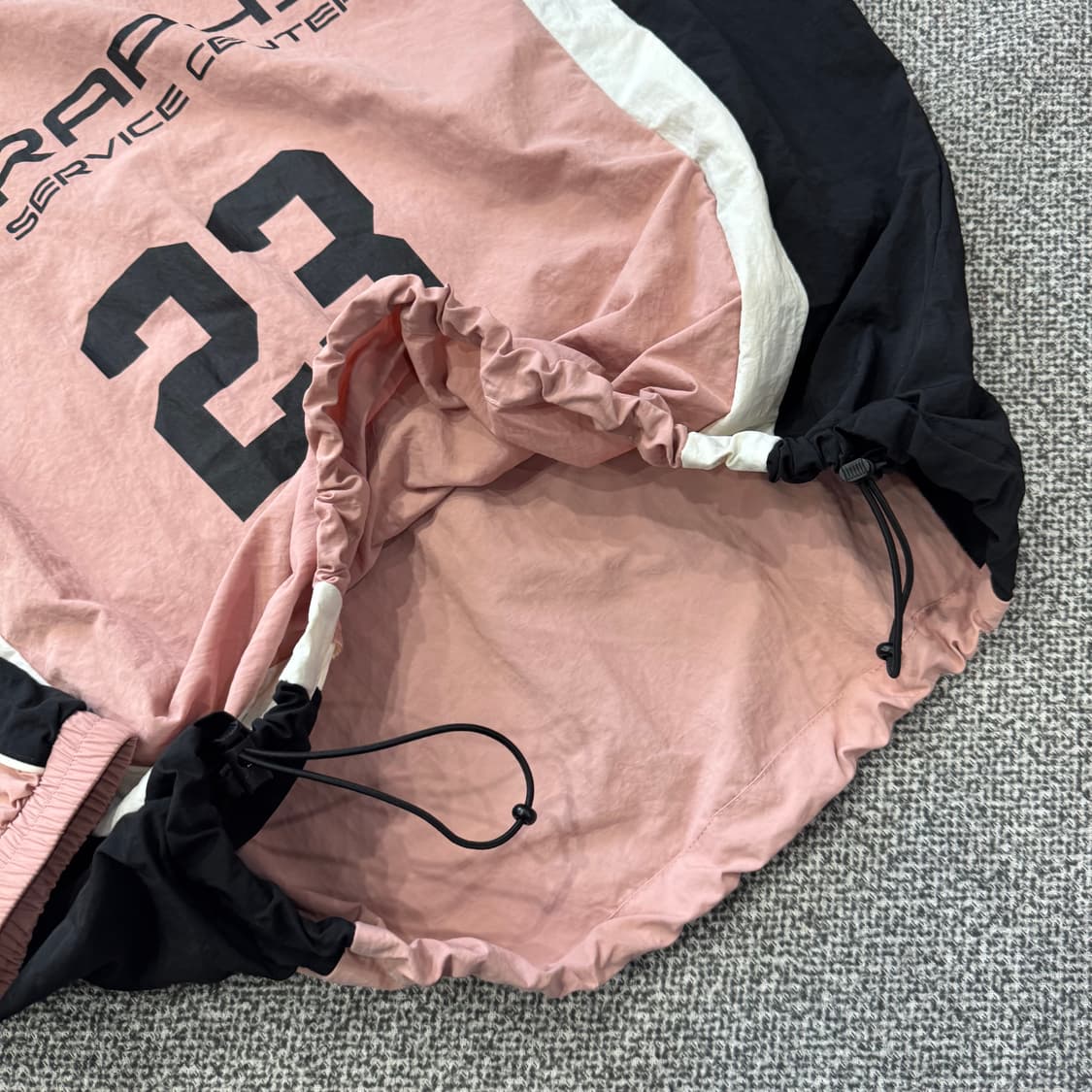 코드그라피 화섬 배색 스포츠 크루넥 상품이미지4