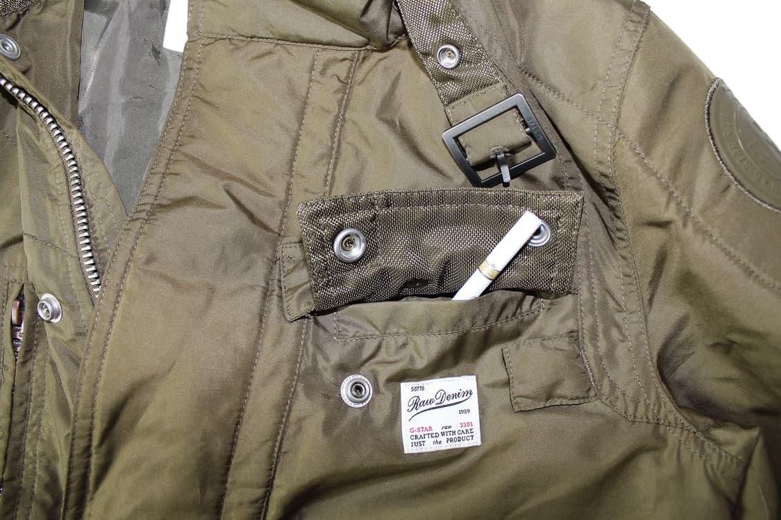 2000s G-STAR RAW 지스타로우 나일론 봄버 자켓 상품이미지9