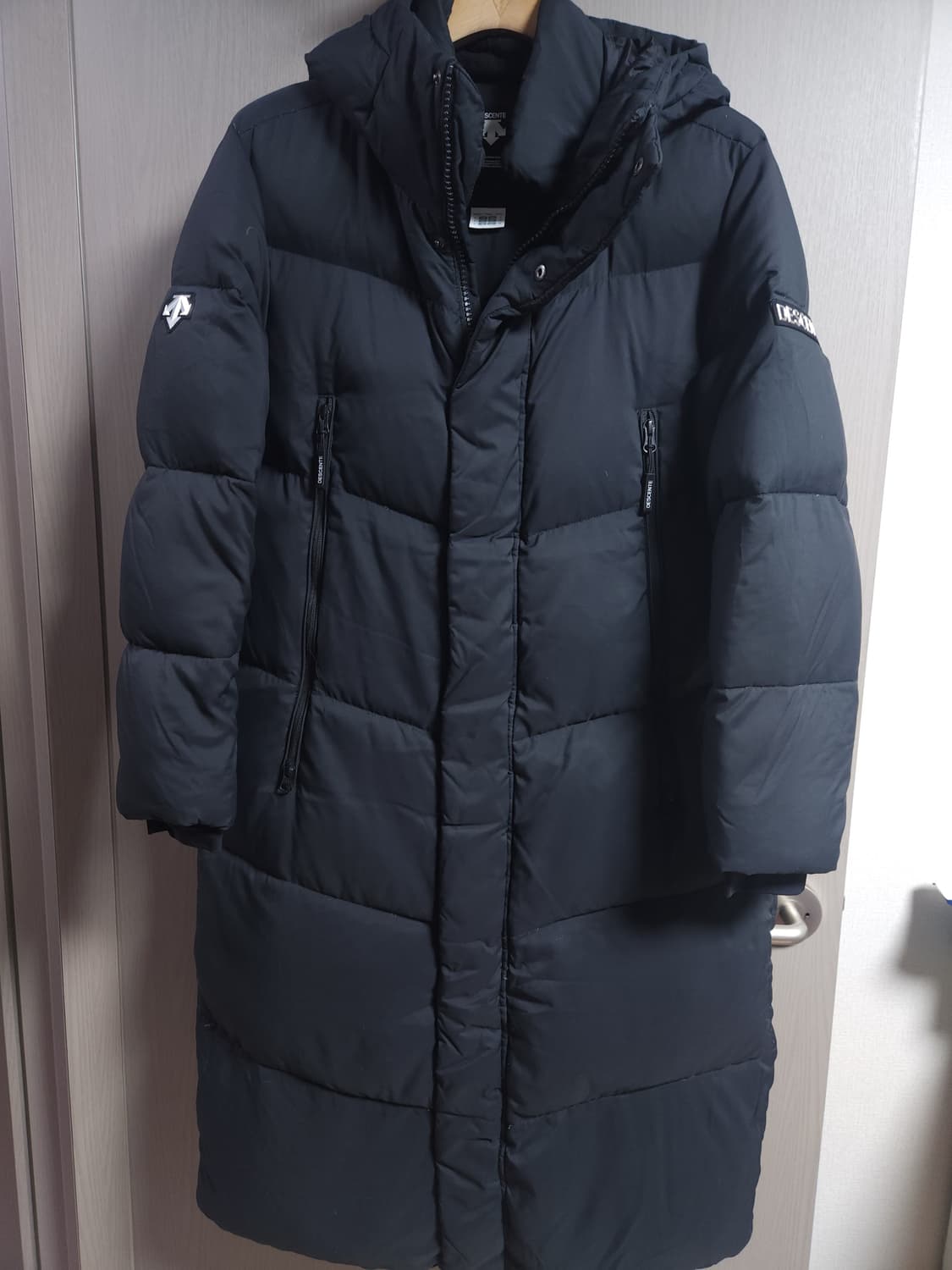 데쌍트 거위털 롱패딩, XS 상품이미지1