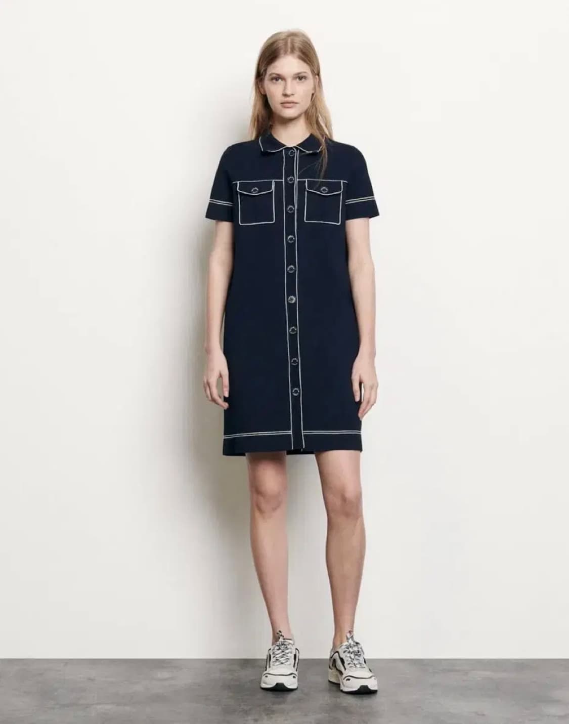 산드로 sandro 네이비 원피스(size 36) 상품이미지8