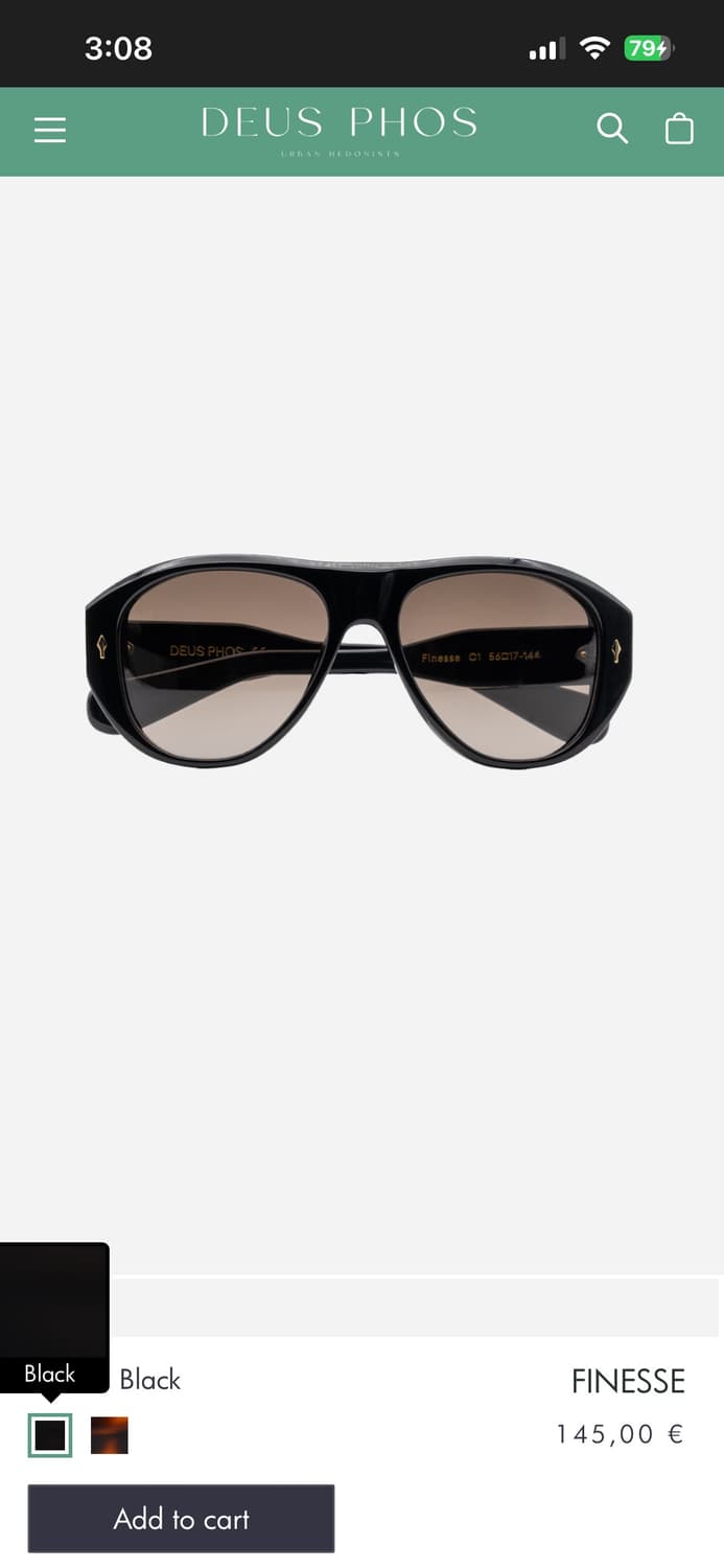 Deusphos 보잉 선글라스 상품이미지1