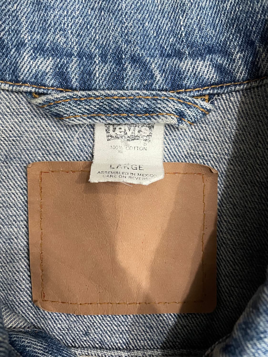 90s 리바이스 70507 트러커 데님 자켓 상품이미지8