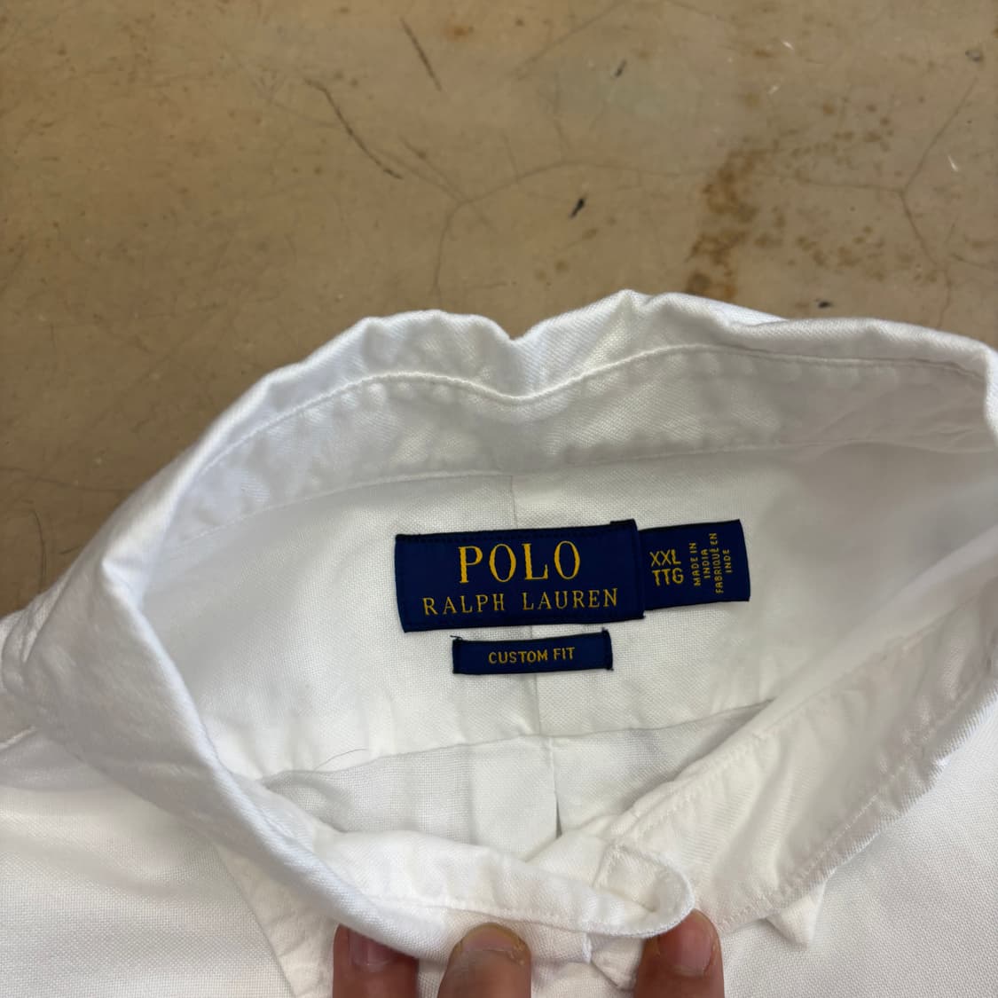 🫶🏻 폴로랄프로렌 커스텀핏 화이트 셔츠 🫶🏻 상품이미지4
