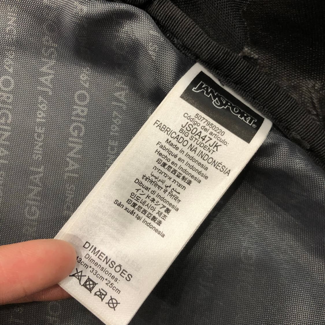 잔스포츠 빅스튜던트 백팩 상품이미지7