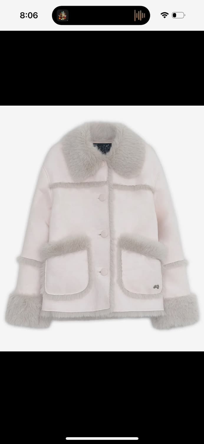 허그유어스킨 무스탕 팔아요 상품이미지1