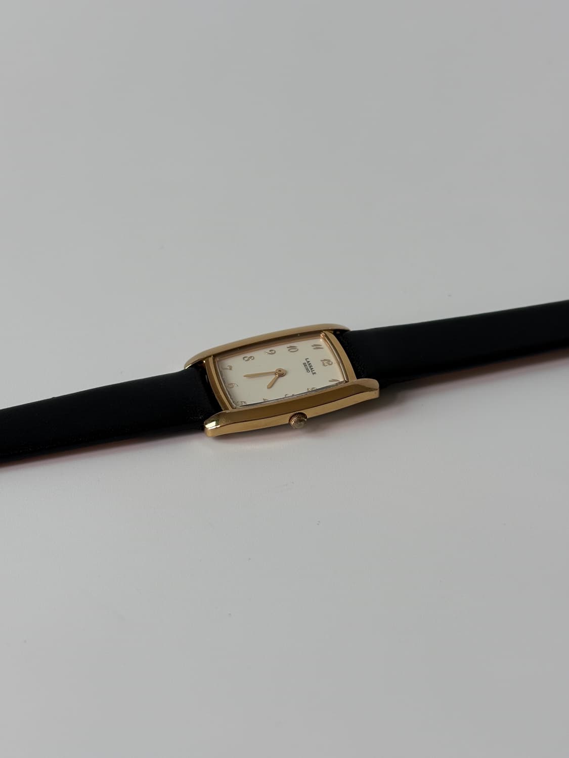 1980s Lassale Gold Tank Ladies Quartz 상품이미지5