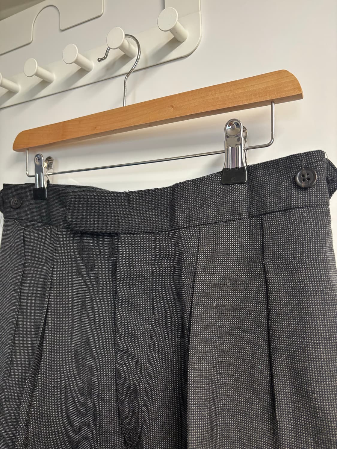 [30] RRL 버즈아이 울 헤링본 팬츠 차콜 상품이미지4