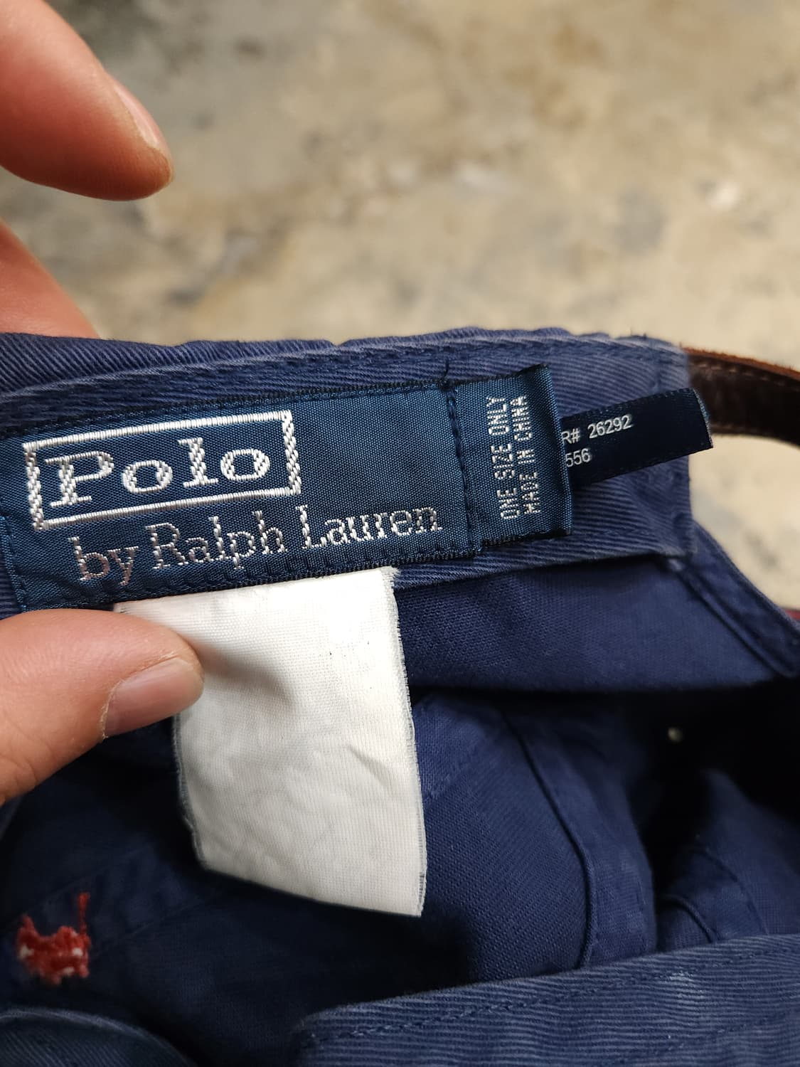 폴로 랄프로렌 00s 네이비 가죽스트랩 볼캡

 상품이미지5