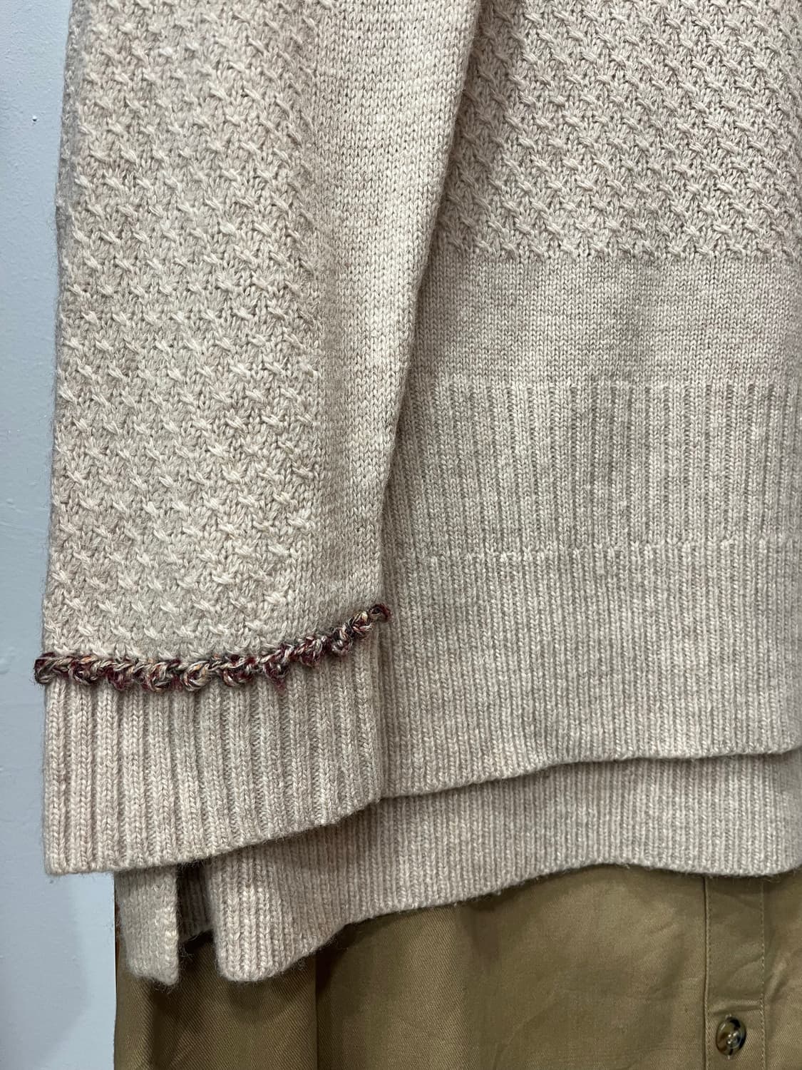 써스데이 아일랜드 니트 상품이미지4