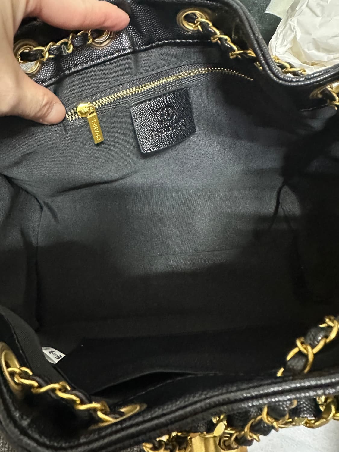 샤넬 25 캐비어 스몰 블랙 무료배송 상품이미지8