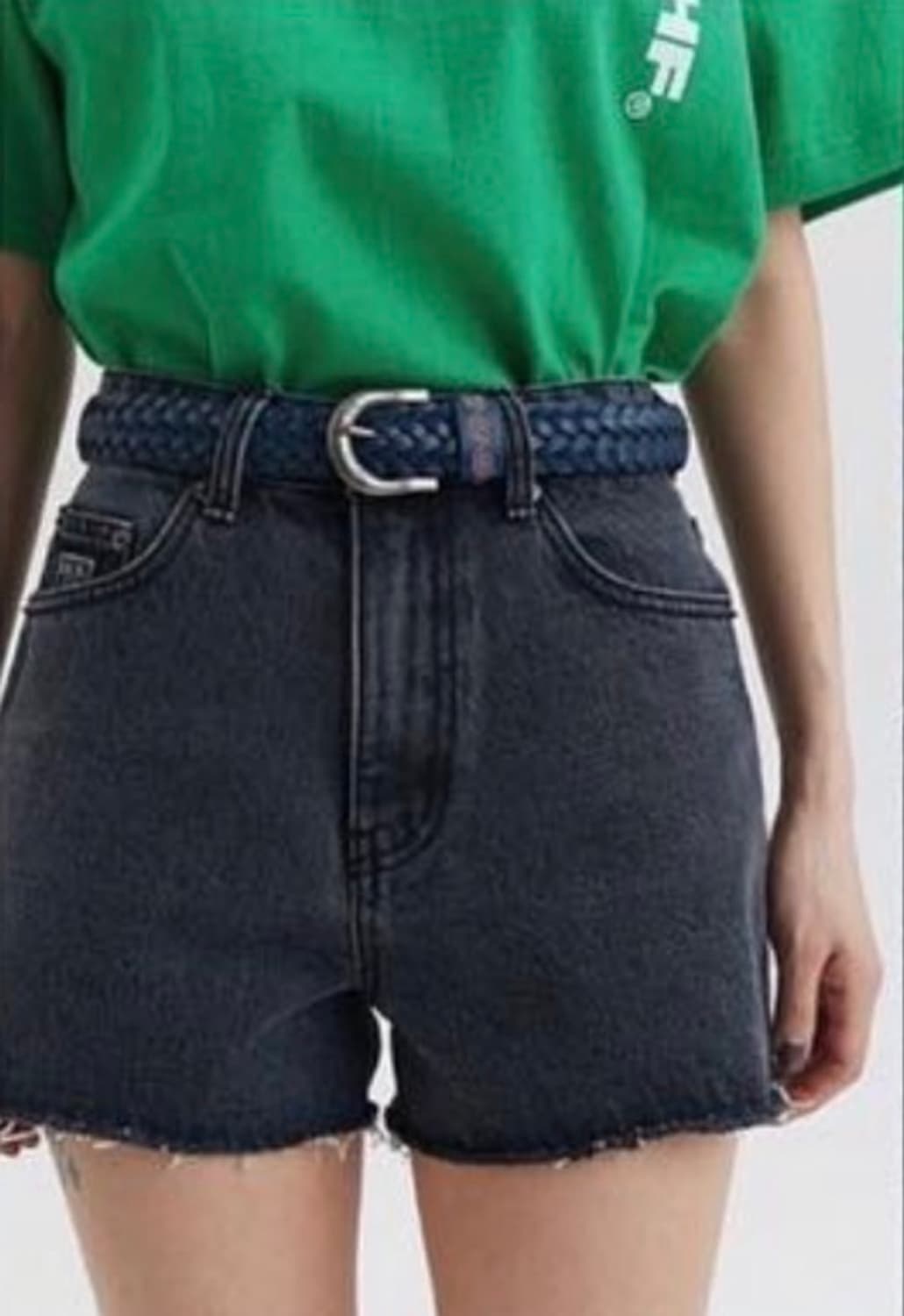 Mischief shorts 미스치프 흑청 반바지 상품이미지1