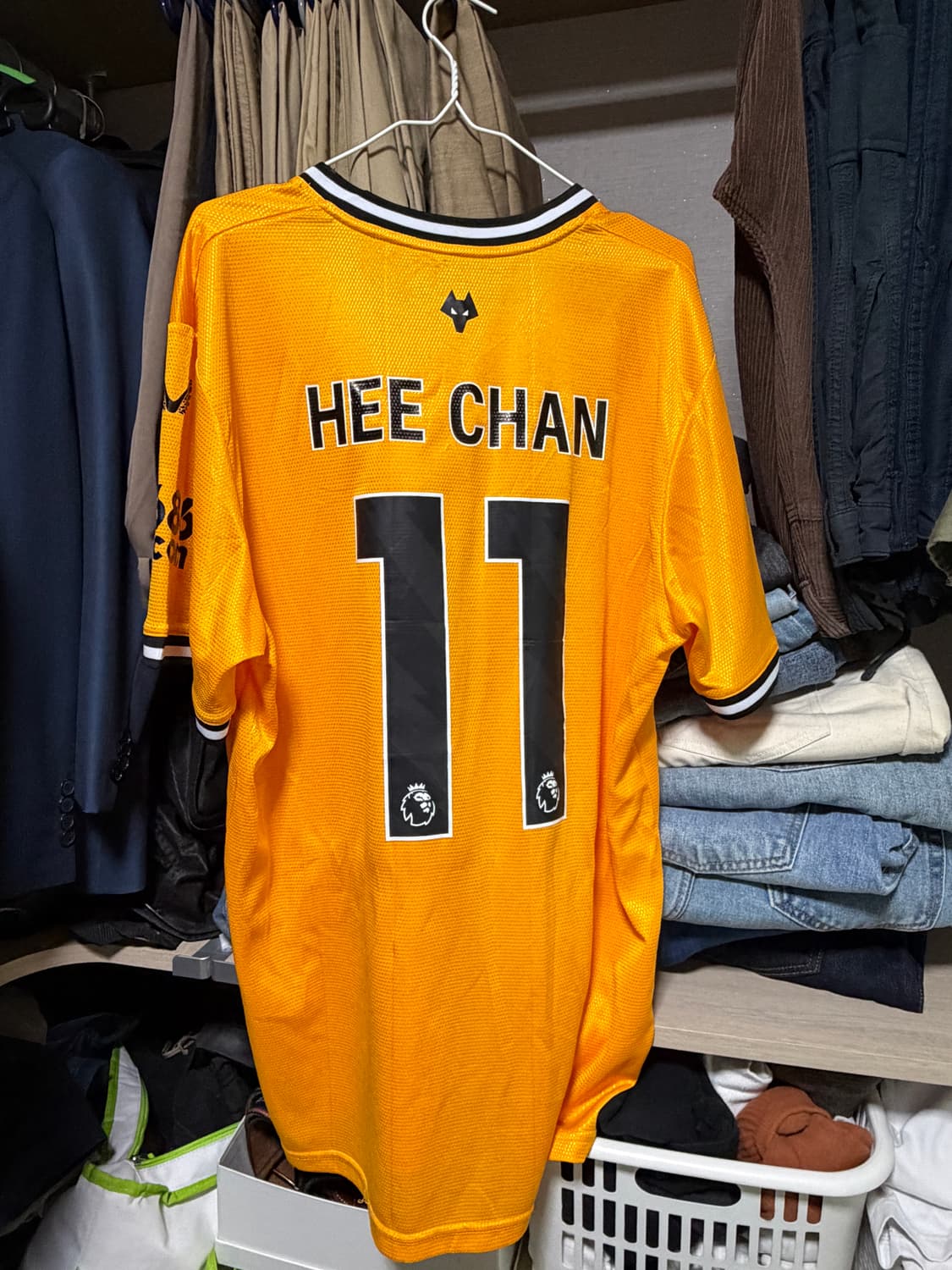 울버햄튼 황희찬 11 팬버전 유니폼 (2xl) 상품이미지5