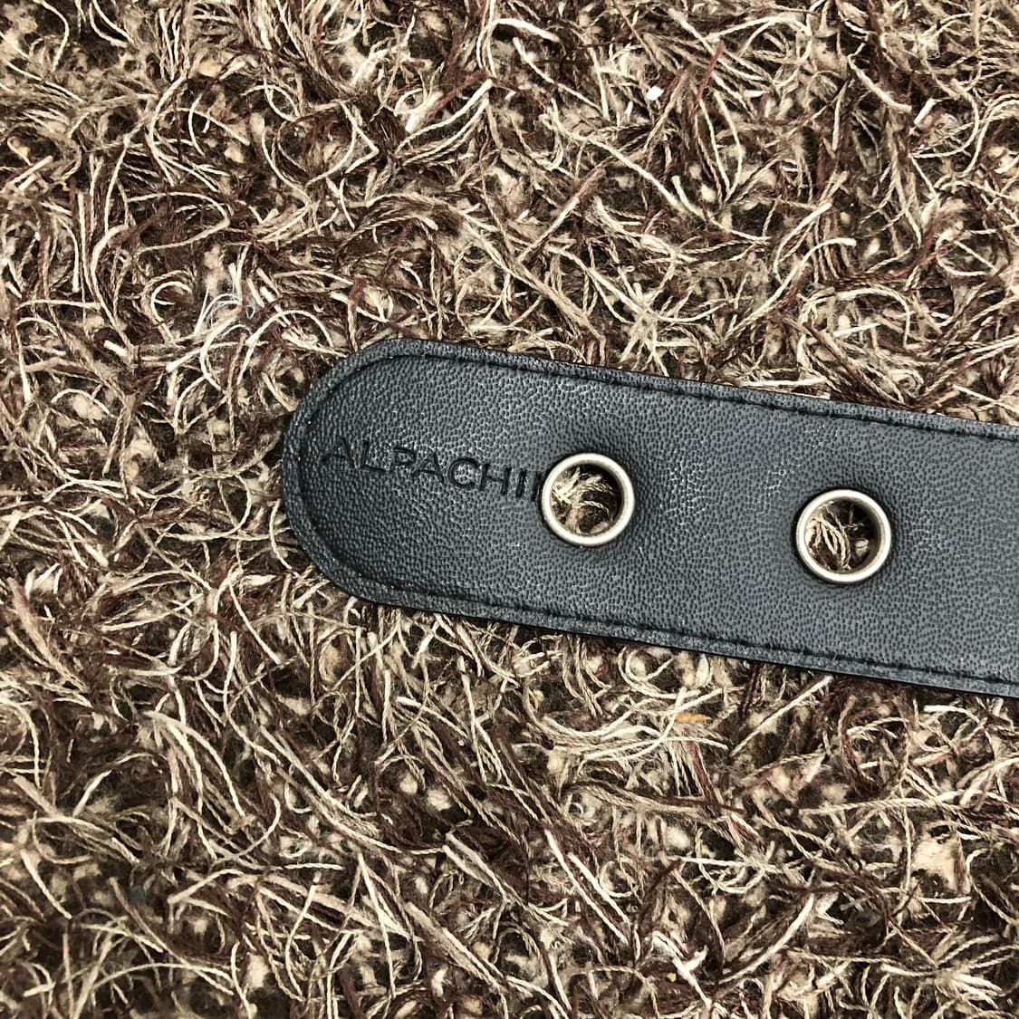 ALPACHINO 패턴 아일렛 벨트 상품이미지5