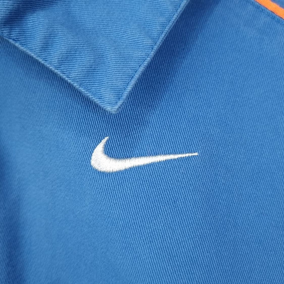 [나이키](민지 실착)빅로고 NSW 우븐 크롭 집업 블루종 M17461 상품이미지7