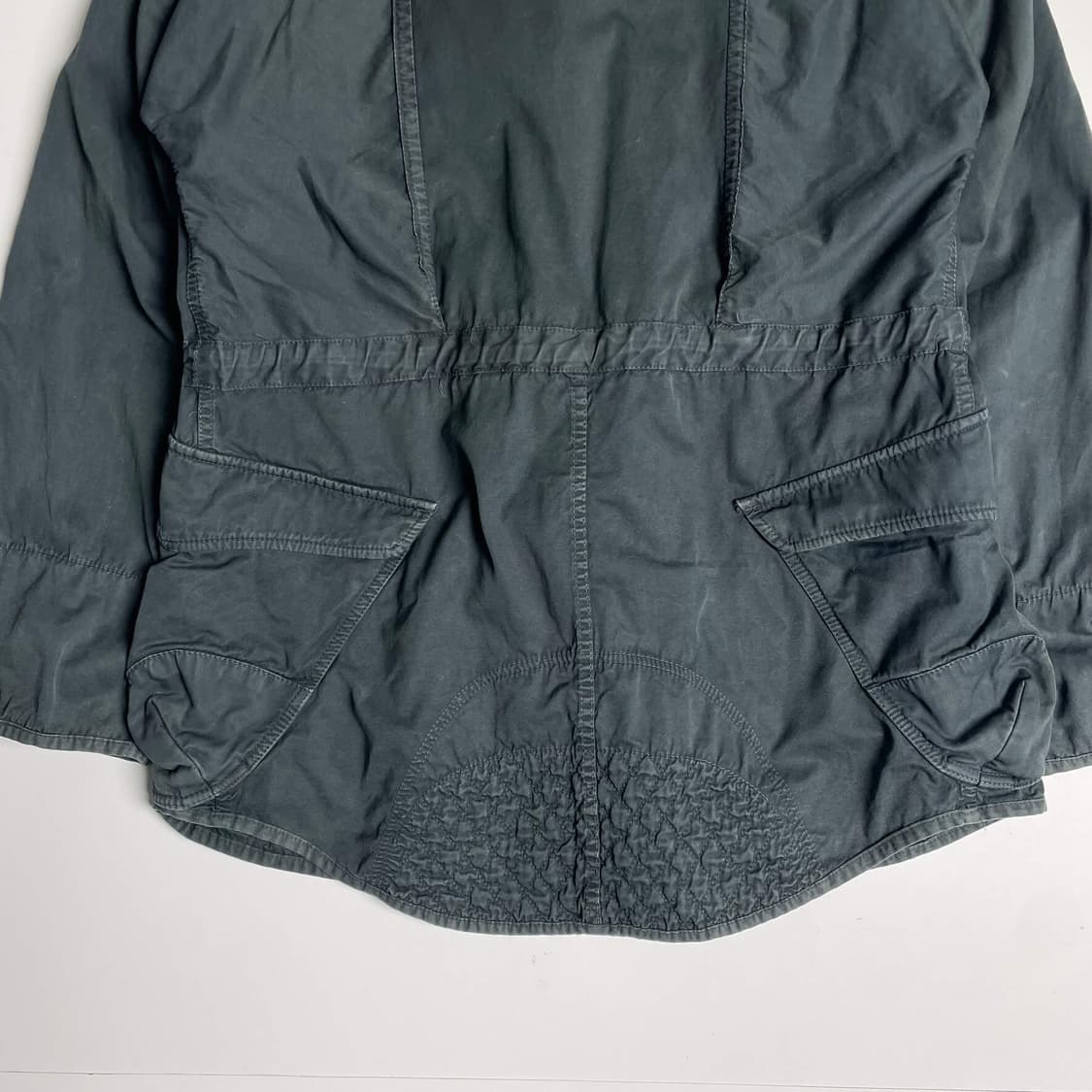 Siva  스트랩 셔링 포인트 코튼 파카 상품이미지6