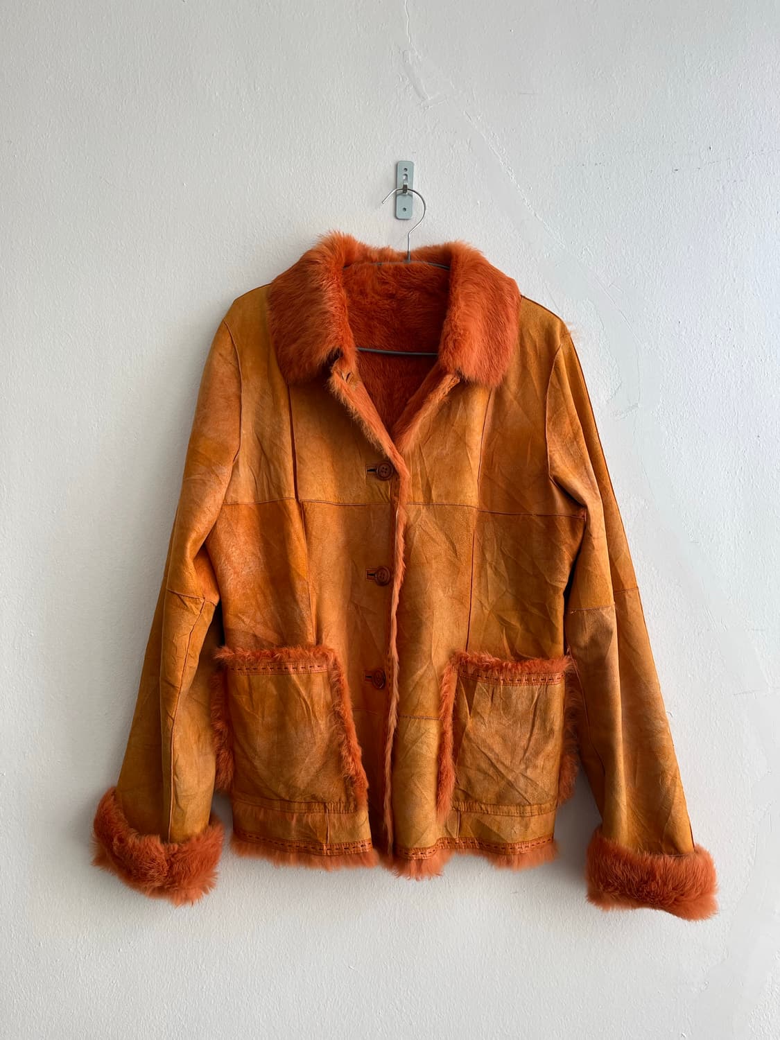 일본 빈티지 리얼레더 무스탕 자켓 상품이미지1