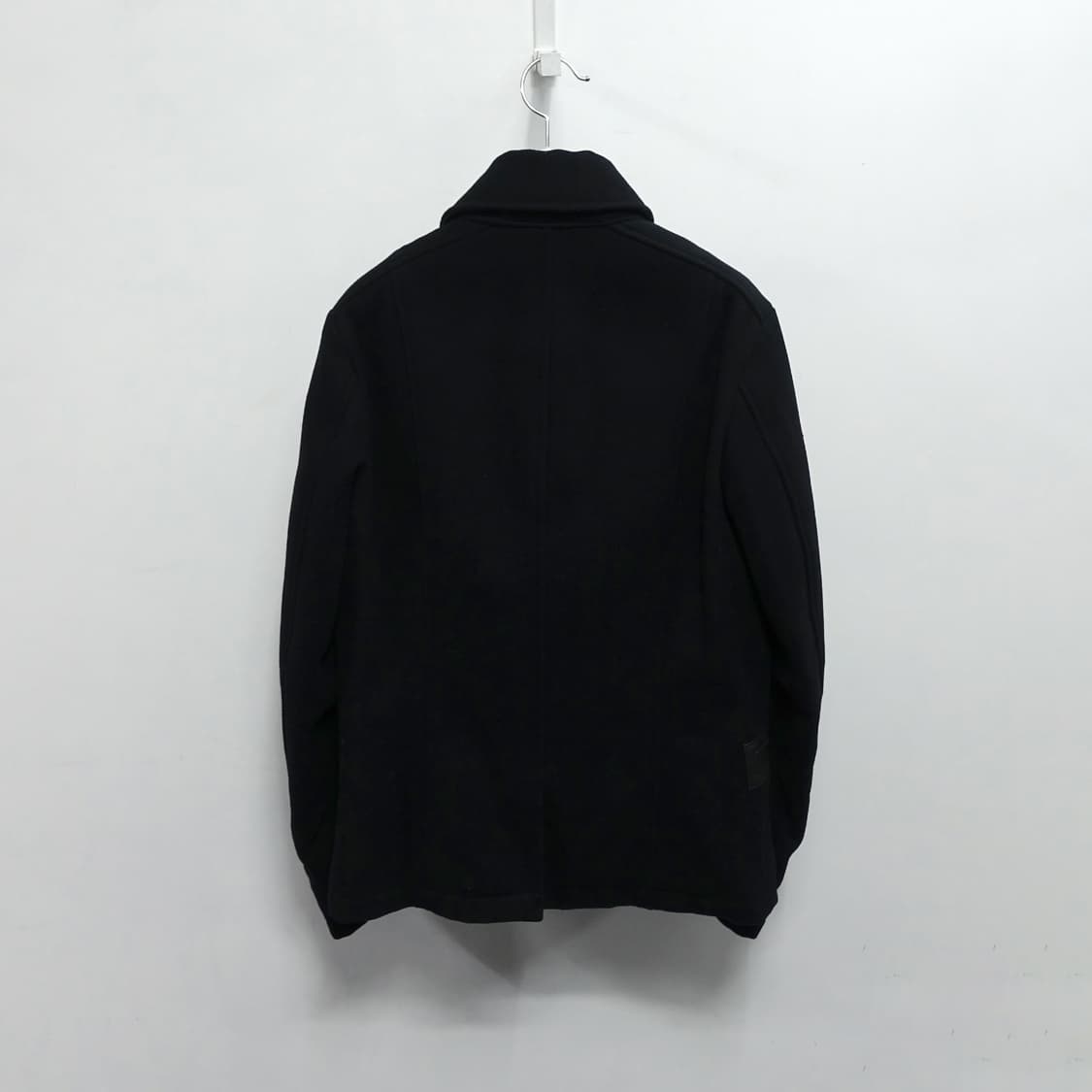 [46] SHELLAC 쉘락 블랙 더블버튼 레더 포켓 아티잔 나폴레옹자켓 상품이미지5