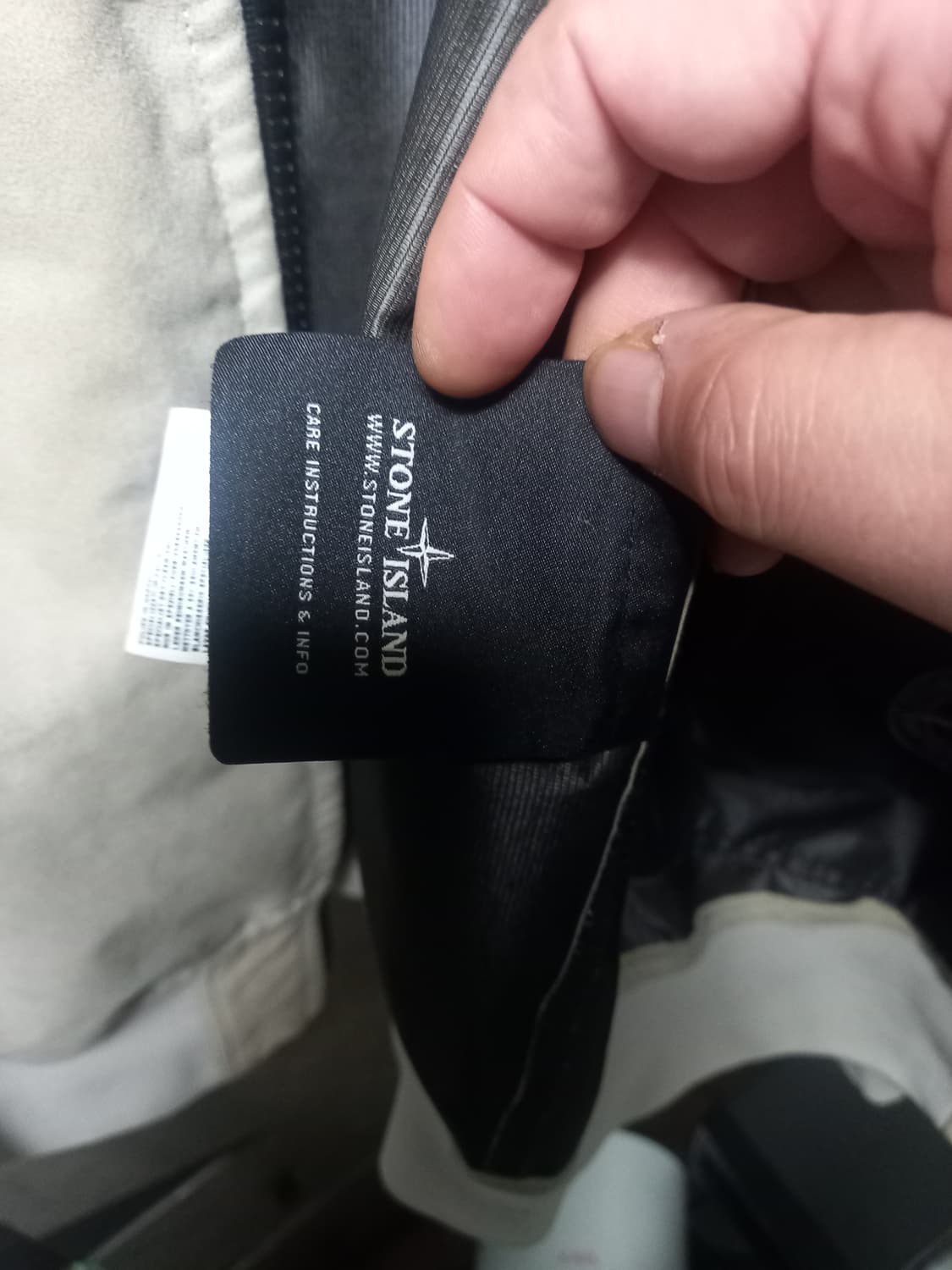 스톤아일랜드 레더 후두자켓 L 상품이미지6