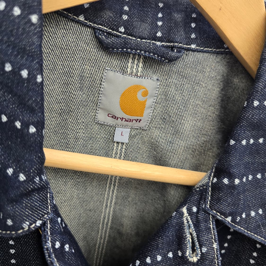 칼하트 미시간 초어 데님 자켓 상품이미지4