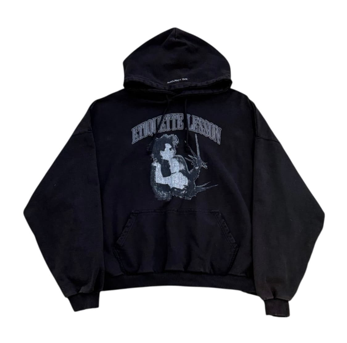 프로젝트 G/R 에티켓 레슨 빈티지 워시드 후디 상품이미지1