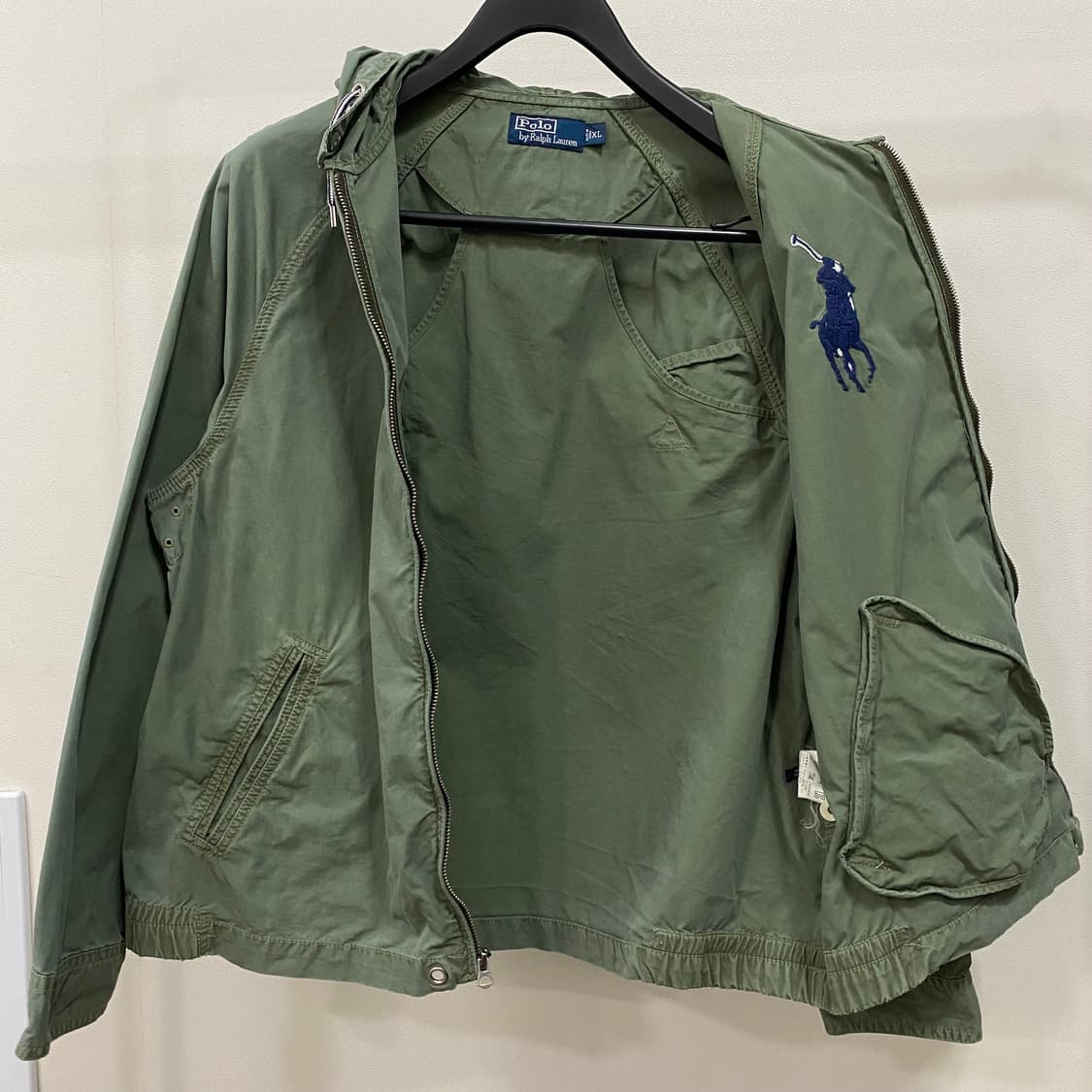 폴로 랄프로렌 빅포니 후드 밀리터리 자켓 상품이미지9