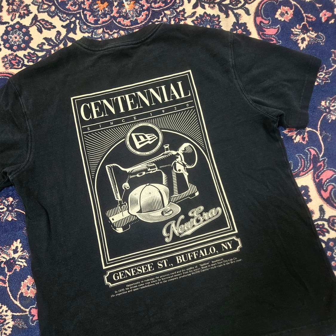 뉴에라(NewEra) 100주년 기념 티셔츠 M 상품이미지3