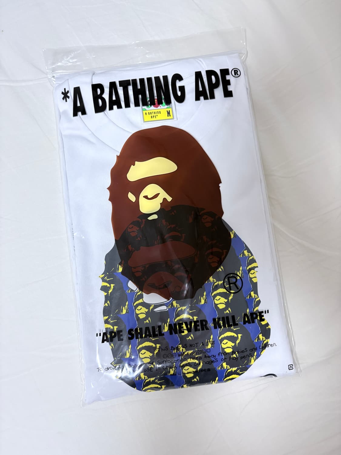 (새상품) Bape 티셔츠 M 상품이미지1