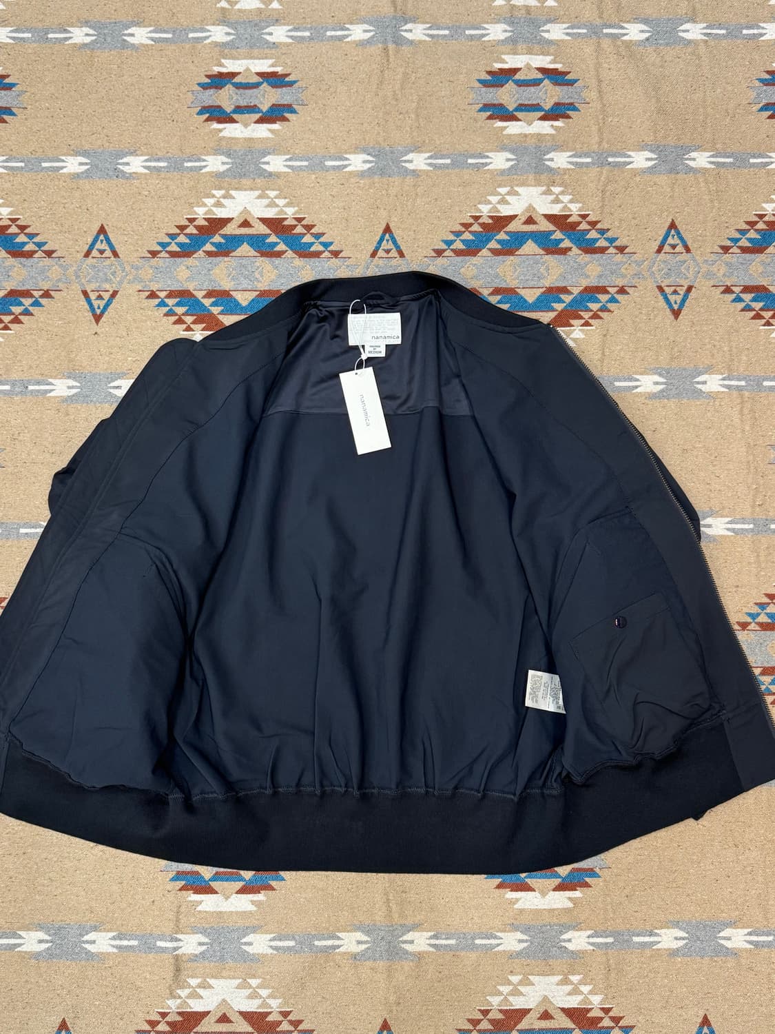 [M][100] 나나미카 알파드라이 필드 자켓 네이비 상품이미지5