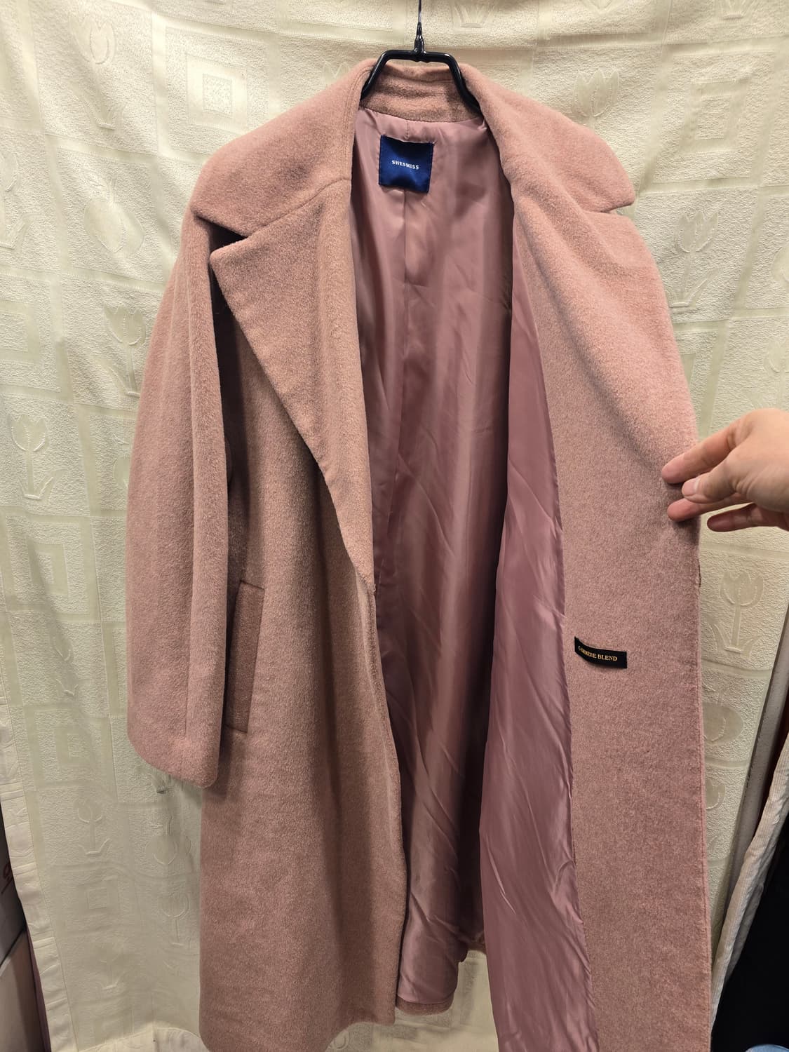 쉬즈미스 SHESMISS 모+캐시미어 롱 코트 77 상품이미지7