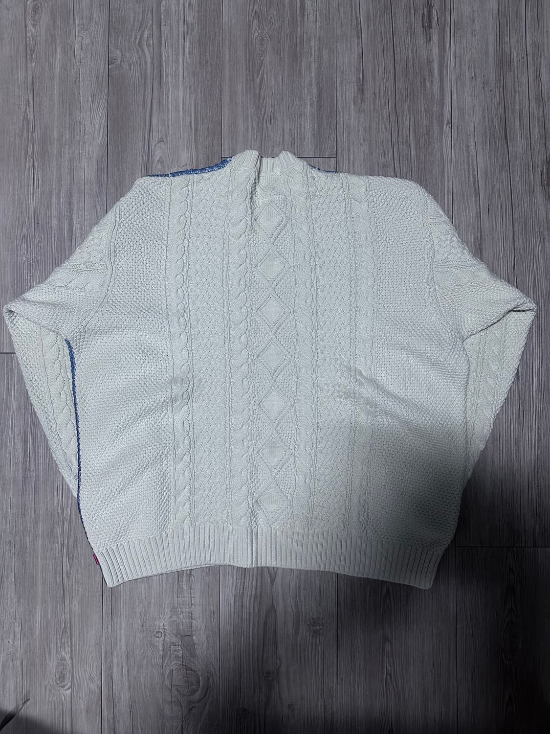 슈프림 커트 코베인 스웨터 화이트 XL 상품이미지6